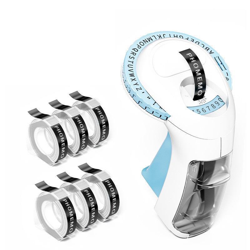 Phomemo Portable Handheld Retro Embossed Label Maker (No Electricity Required)