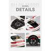 Spray 1/24 Porsche Panamera Supercar Model with Sound Light Collection Miniature Voiture Diecast Toy Vehicle Children Boy Gift Hobby