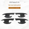 2020 Mazda CX-30 Carbon Fiber Door Bowl, Headlight Frame & Mirror Decals