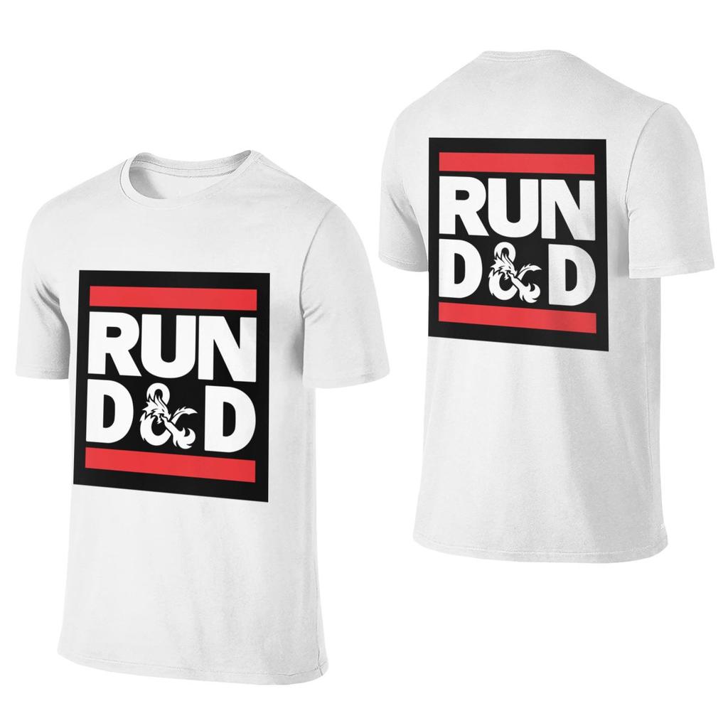Run D And D Fitted Reversible Tshirt Street Lazy Home Comfort Cotton Tee