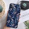 Beautiful Blue Whale Painting Soft Case For iPhone 16 Pro Max 13 12 Mini XS Max X XR 11 15 Pro Max 14 Plus Back Cover