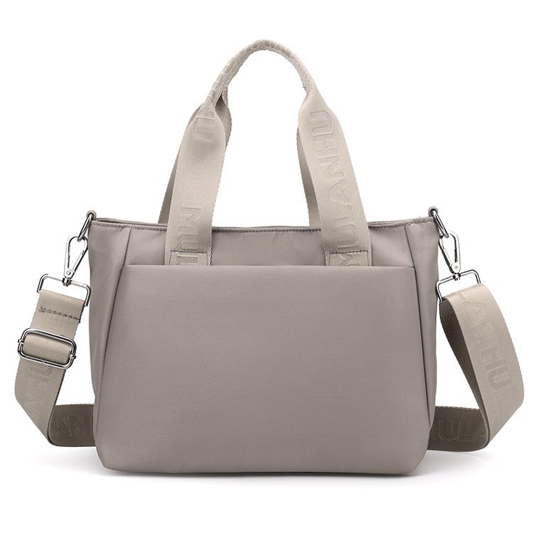 Nieuwe Dames Schoudertas Crossbodytas Gemaakt van Nylon Canvas Grote Capaciteit Lichtgewicht Handtas Meerlaagse Draagtas