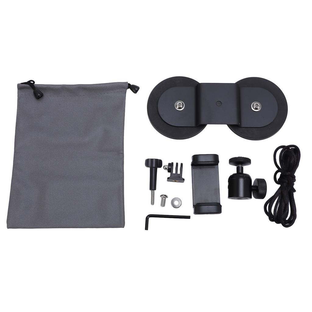 Akční kamera s magnetickým držákem a silným přísavným 360° nastavitelným magnetem z hliníkové slitiny