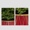Tree Collar 65cm Artificial Christmas Tree Ring Basket Skirt Home Decor For Indoor Outdoor Living Room Fireplace Porch Patio