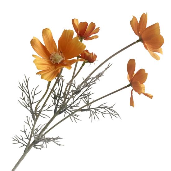 

Искусственный цветок космеи двуперистой (Cosmos Bipinnatus) из искусственного шелка, устойчивый к УФ-излучению, для дома, офиса, свадьбы, вечеринки, для внутреннего и наружного декора.
