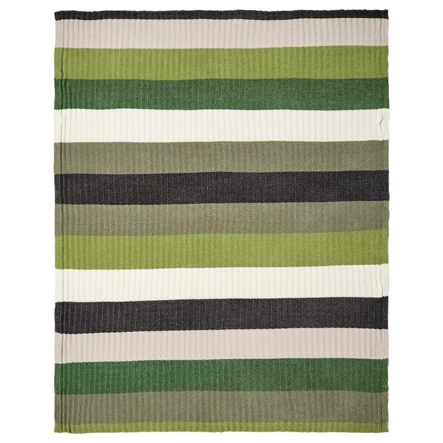 Gri-yeşil battaniye, FJALLTRIFT Atkı Gri/Yeşil, IKEA