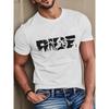 Summer New Fashion Street Casual Bicycle Print Comfortable Soft Round Neck T-Shirt