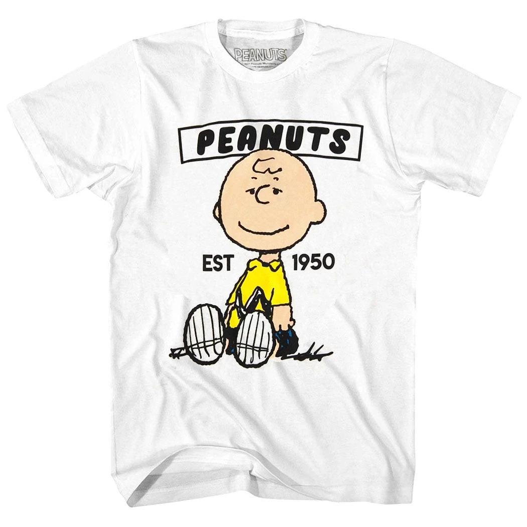 Peanuts Charlie Brown Est 1950 T-Shirt XS
