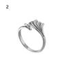 Adjustable Thimble Knitting Tools Finger Wear Crochet Loop Sewing Hook Open Ring Knitted Ring