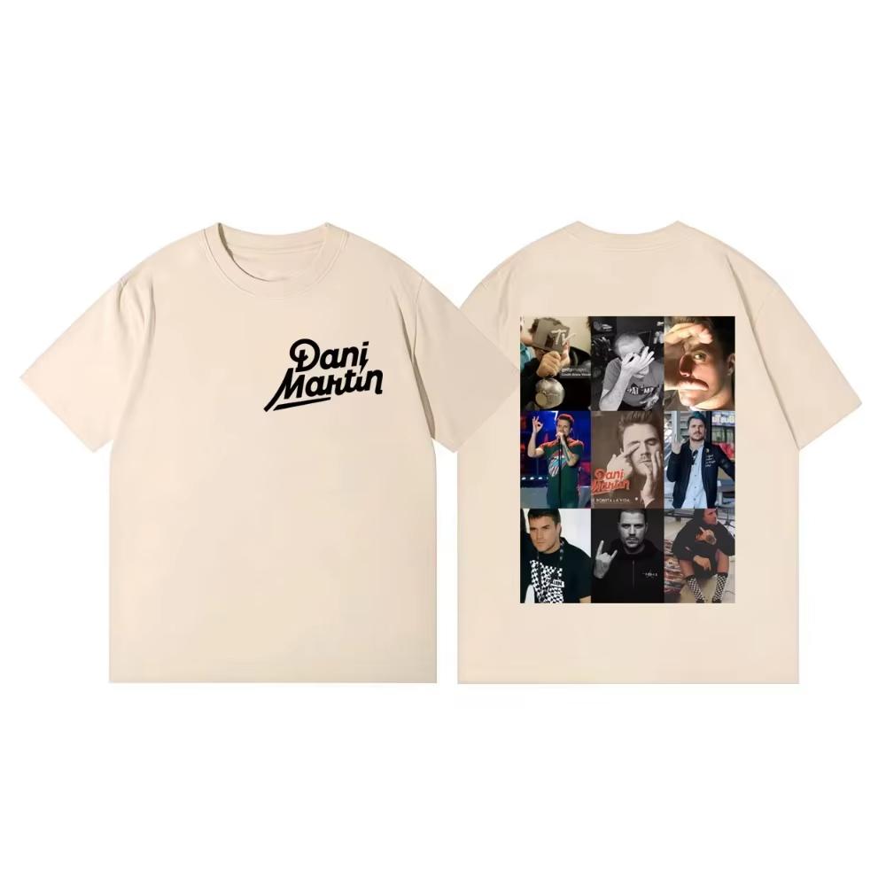 Rock Singer Dani Martin Graphic T Shirts Summer High Quality Fashion Short Sleeve Top Men Women Casual pure Cotton Tshirts