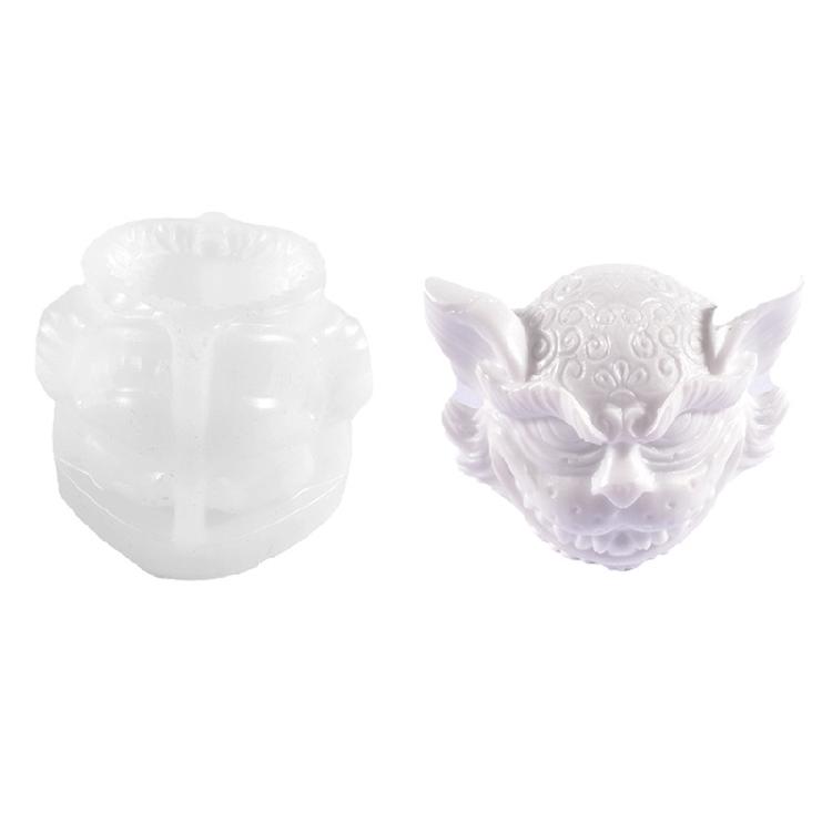 

Candle Silicone Mold Aromatherapy Evil for Cat Animal Candle Making Mold DIY Cra