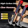 Multifunctional Claw Hammer Ramshorn Nail Hammer Engineering Handle Lightweight Portable Carpentry Window Breaking Hand Tools