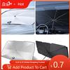 Car Sticker For BMW Windshield SunShade Umbrella Hemmed Edges Cover Protector Parasol For BMW M M3 M5 E46 E90 F20 E39 E91 E87 E6