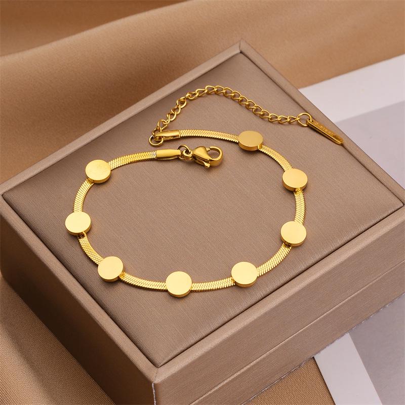 Koreanisches Dongdaemun Titanstahl Damenmode Armband - Edelstahl, High-End, Grenzüberschreitendes Design.