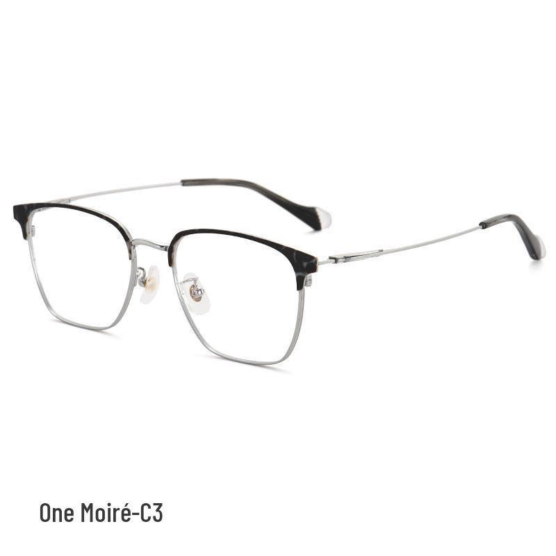 

Alloy Medium Eyebrow Eyeglass Frame - Trendy Style Plain Glasses