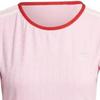Adidas Originals SS23 Adicolor 70s Retro Series Logo Embroidered Crew Neck Short Sleeve T-Shirt Women Tops Pink IK7845