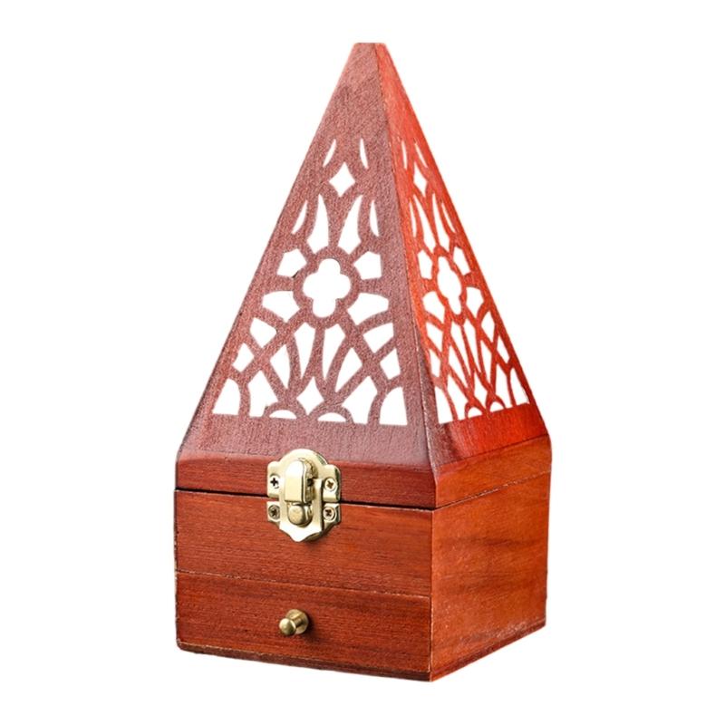 

Color Pine Wood Holder Box Offering Beauty And Functionality Scented Box With Intricate Carving For Peaceful Setting