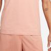 Jordan Solid Color Letter Print Crew Neck Short Sleeve T-Shirt Men Tops Pink DM3182-824