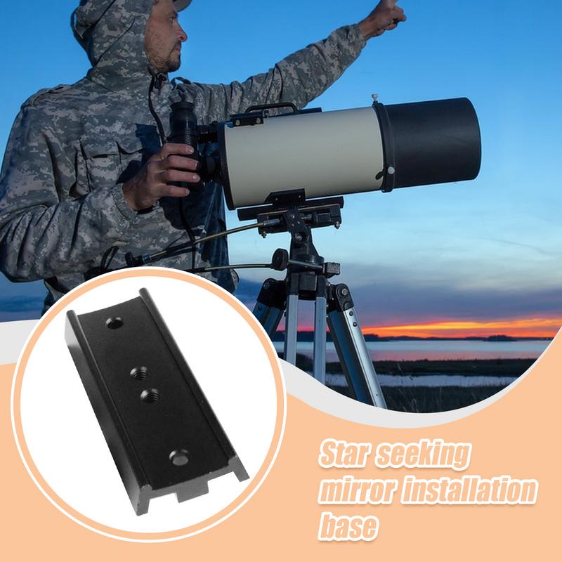 Durable alloy Dovetail Mounting Plate for Telescope connecting equatorial mount theodolite tripod for Astronomy enthusiasts