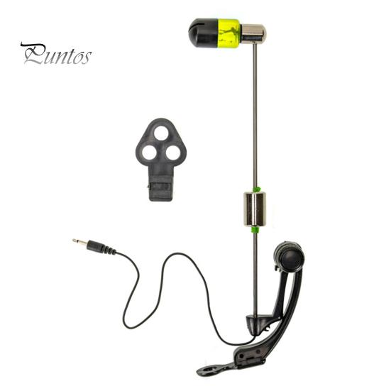 Swinger-Bissanzeiger für das Angeln im Freien, verstellbares Design, kompakte Größe, tragbar, beleuchteter Swinger, Karpfenangelzubehör