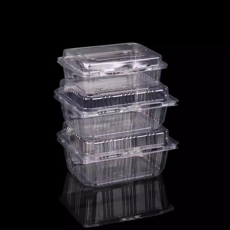 Thickened Clear Round Disposable Plastic Food Container