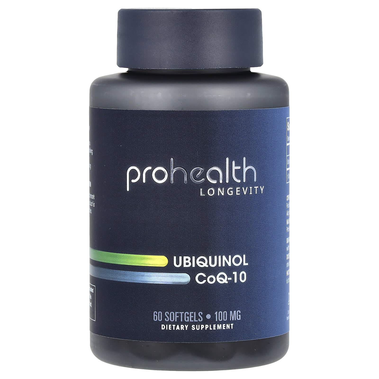 

Ubiquinol Coq-10, 100Mg, 60 Softgels