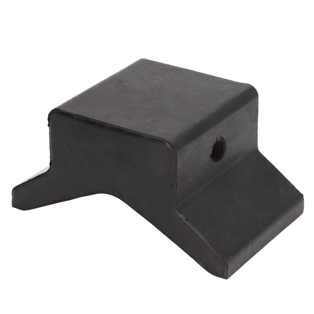 4in Universal Black Rubber Bow Stop Professional Boat V Block for Yachts Trailers Caravans