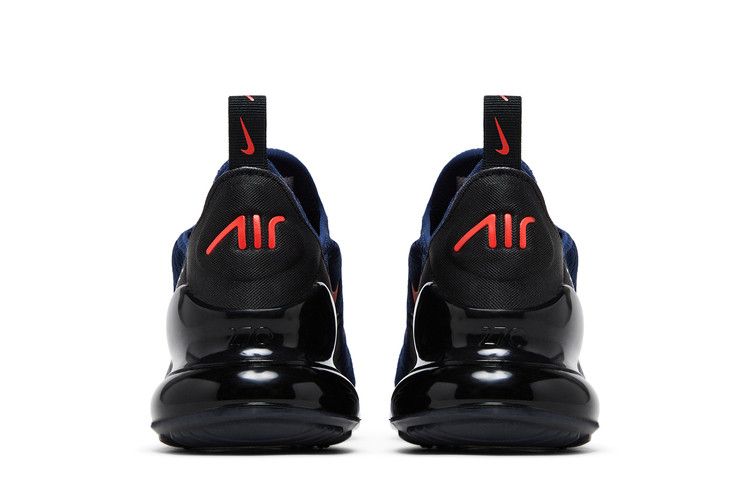 Nike Air Max 270 Blu Mezzanotte Rosso Piccante (GS)