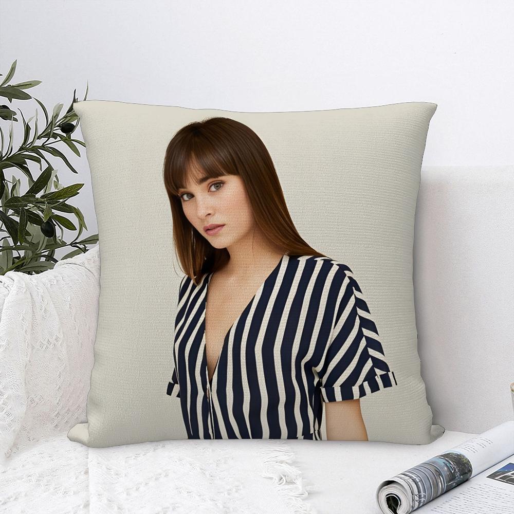 Singer A-Aitana O-Ocana Pillow Case Plush Fabric Soft Pillowcase Double Sided Print Sofa Cushion Cover Throw Pillow Cover