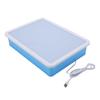 USB Sand Painting Light Box 3 Colors 10 Brightness Levels Portable LED Sensory Light Table for Kids Adults Classroom Meditation
