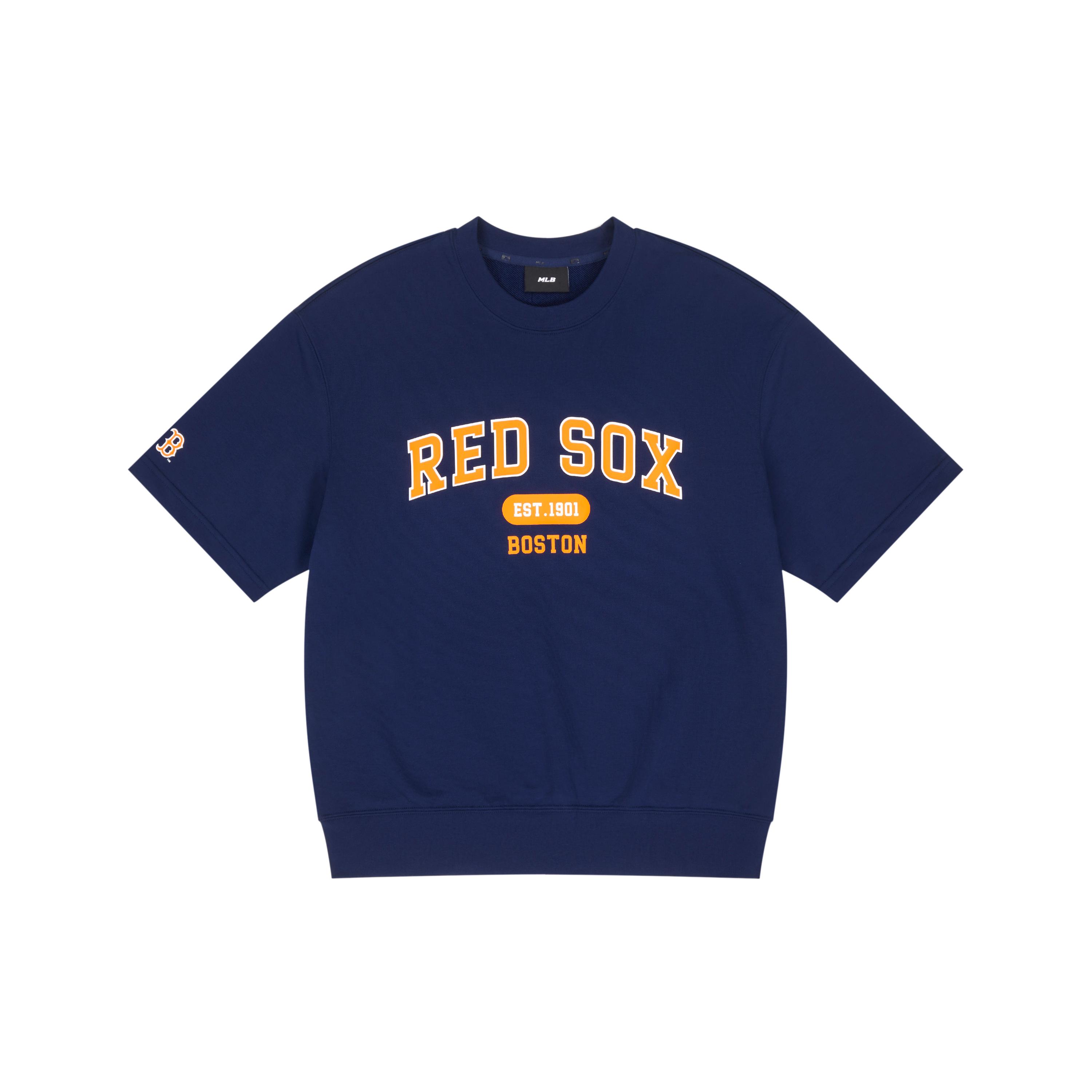 MLB SS24 Футболки повседневные с втачным рукавом Унисекс Темно-синие 3ARSV0143-43NYS S