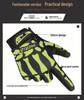 Qepae Chipoer Full Finger Warm Skull Cycling Gloves for Outdoor Sports