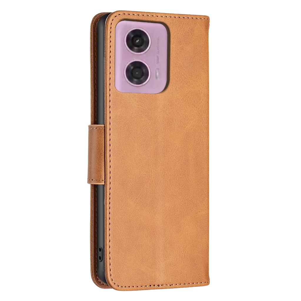 For Motorola Moto E14 4G/G04 4G/G04s 4G/G24 4G Leather Phone Case Anti-Drop Wallet Phone Cover