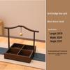 Chinese Style Wooden Snack Box with Detachable Dividers