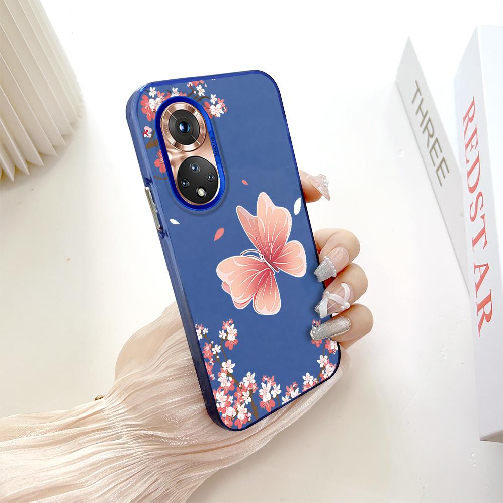 Malovaný vzor Barevný střípek Oboustranný pevný kryt odolný proti pádu proti pádu pro iPhone Huawei Honor Infinix Tecno