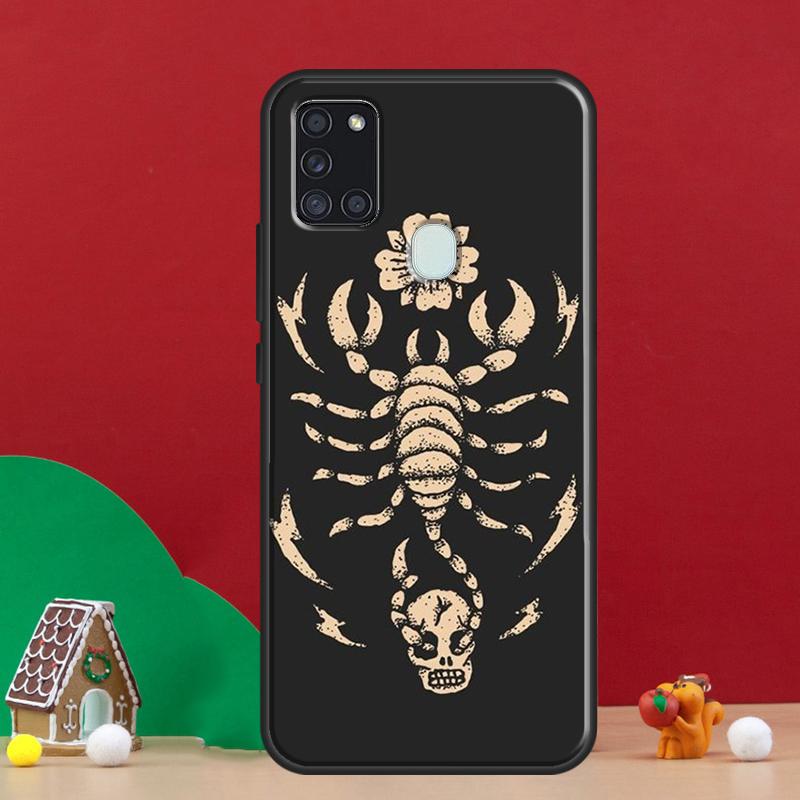Scorpion For Samsung Galaxy A54 A34 A14 A52S A12 A22 A32 A52 A13 A53 A73 A50 A51 A71 Phone Case