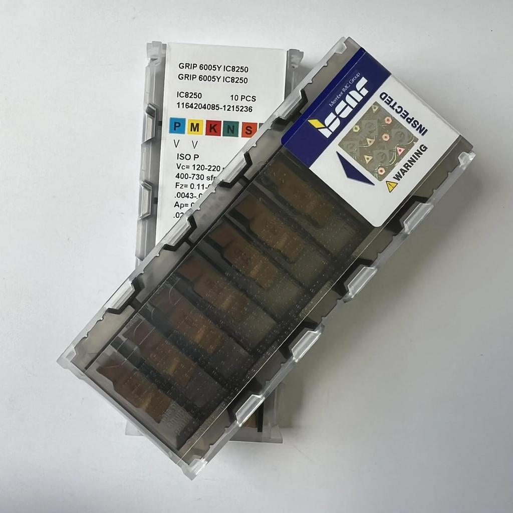 ISCAR / GRIP6005Y IC8250 /Original blade Carbide CNC Blade 10 PCS