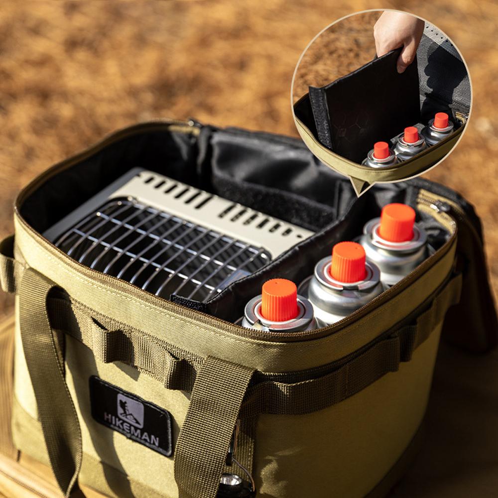 Camping Accessory Storage Bag Outdoor Equipment Bag Multifunctional Picnic Stoves Storage Bag Portable Anticollision Cookware