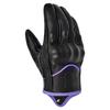 Harssidanzar Women's Motorcycle Gloves, Motorcycle Gloves, Road Racer, Bicycle Climbing, Power Exercise Gloves Touch Screen GL016JP,Purple/Black,L