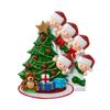 Resin Family Christmas Ornament Decorative DIY Name Pendants Christmas Tree Ornaments  Christmas