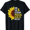 End The Stigma Unisextal Health Matters Awareness T Shirt