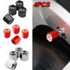 4PCS Alloy Car Tire Valve Caps Wheel Stem Anti-dust Covers for Dodge AVENGER CALIBER CARAVAN Challenger JOURNEY NITRO RAM 1500