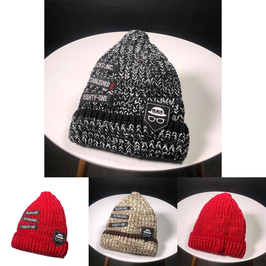 Fashionable Unisex Knitting Cap Hat With Embroidery Label For Hip-hop Enthusiasts