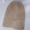 Women's Winter Warm Loose Knitted Hat Korean Style Versatile Windproof Ear Protection Couple Wool Hat