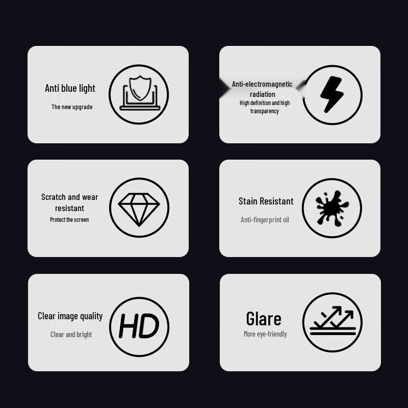 Beifang Anti-Blue Light & Anti-Glare Screen Protector