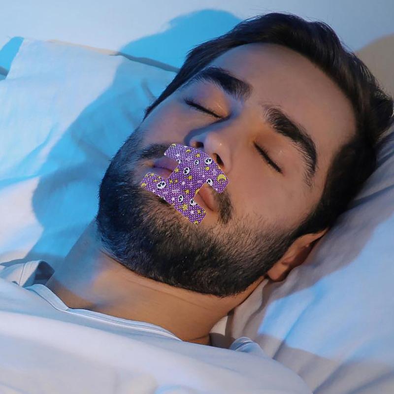 20Pcs Mouth Correction Stickers Anti-Snoring Stickers For Children Night Sleep Lip Nose Breathing Improving Patch