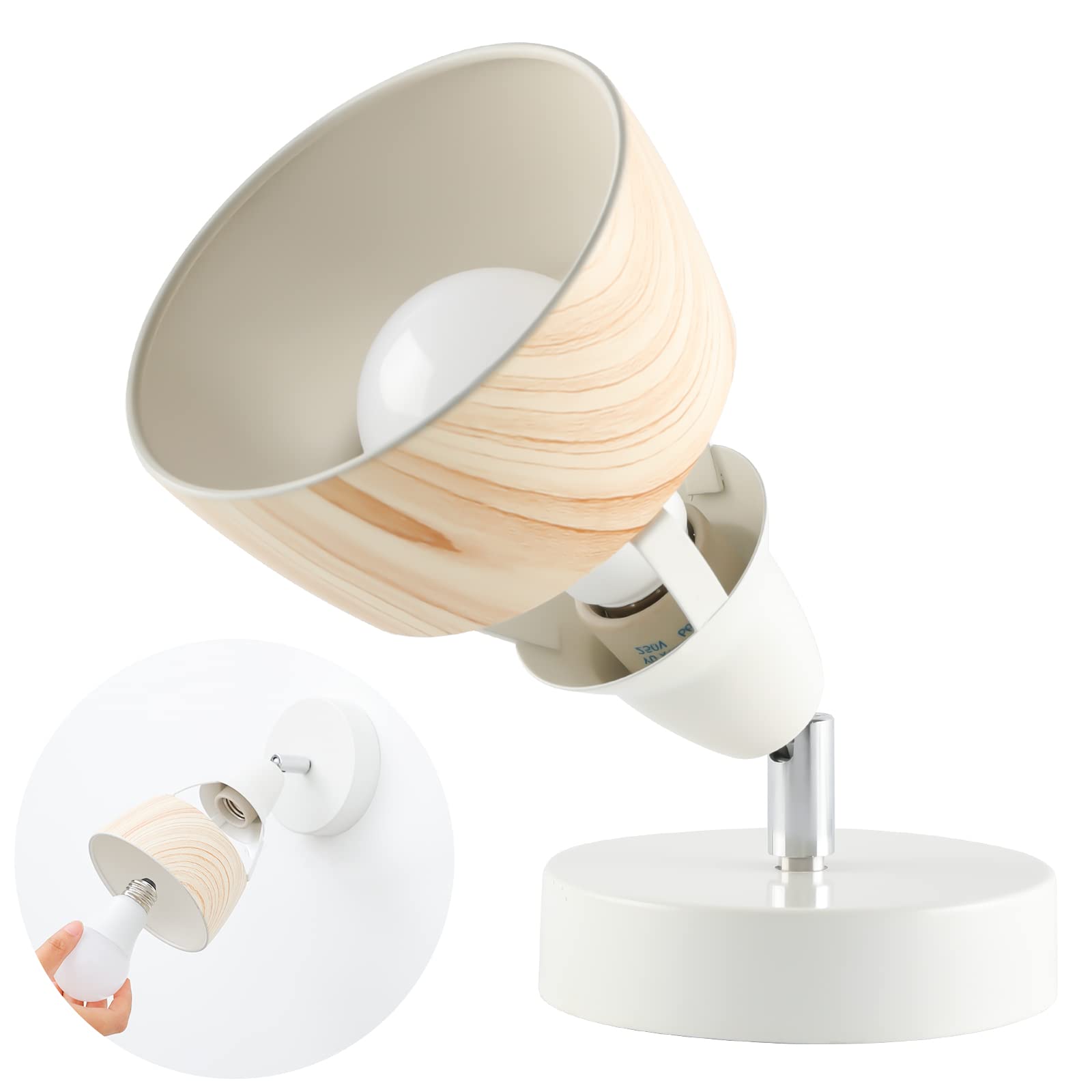 

Jiya Floor Lamp, Table Lamp, Floor Stand, E26, Single Light, Wall Mountable, LED Bulb Compatible, Spotlight, Bracket Light, Wall-Mounted Light,