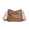 Shoulder Bag Women's Large Capacity Soft Leather Crossbody Bag Mother Bag Middle-Aged Small Square Bag