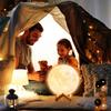 3D Print Rechargeable Moon Lamp 16 Colors Touch & Remote Control LED Night Light Creative for Bedroom Decoration Birthday Gift