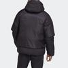 Adidas Detachable Hooded Insulated Waterproof Down Jacket Men Outerwear Black FT2421